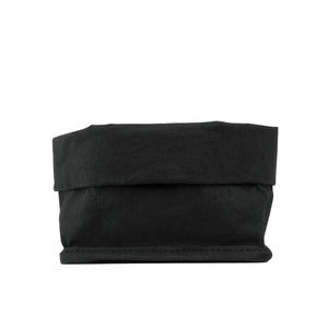 lollie bag square (VEGAN) black