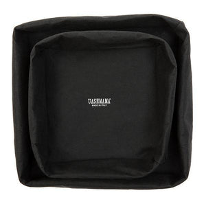 lollie bag square (VEGAN) black